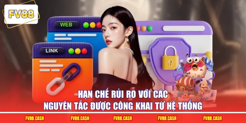 Hạn chế rủi ro với các nguyên tắc được công khai từ hệ thống