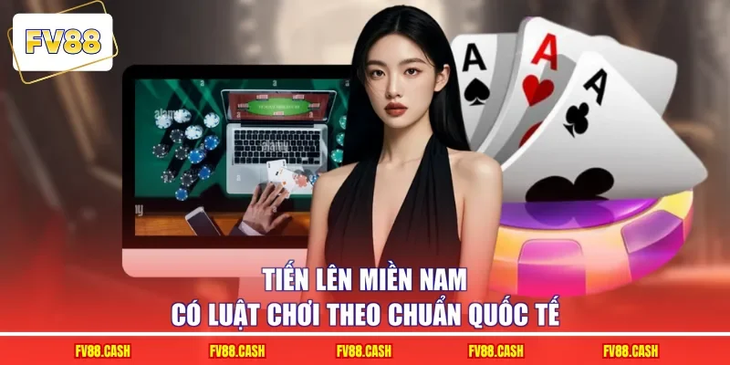Tiến Lên Miền Nam có luật chơi theo chuẩn quốc tế